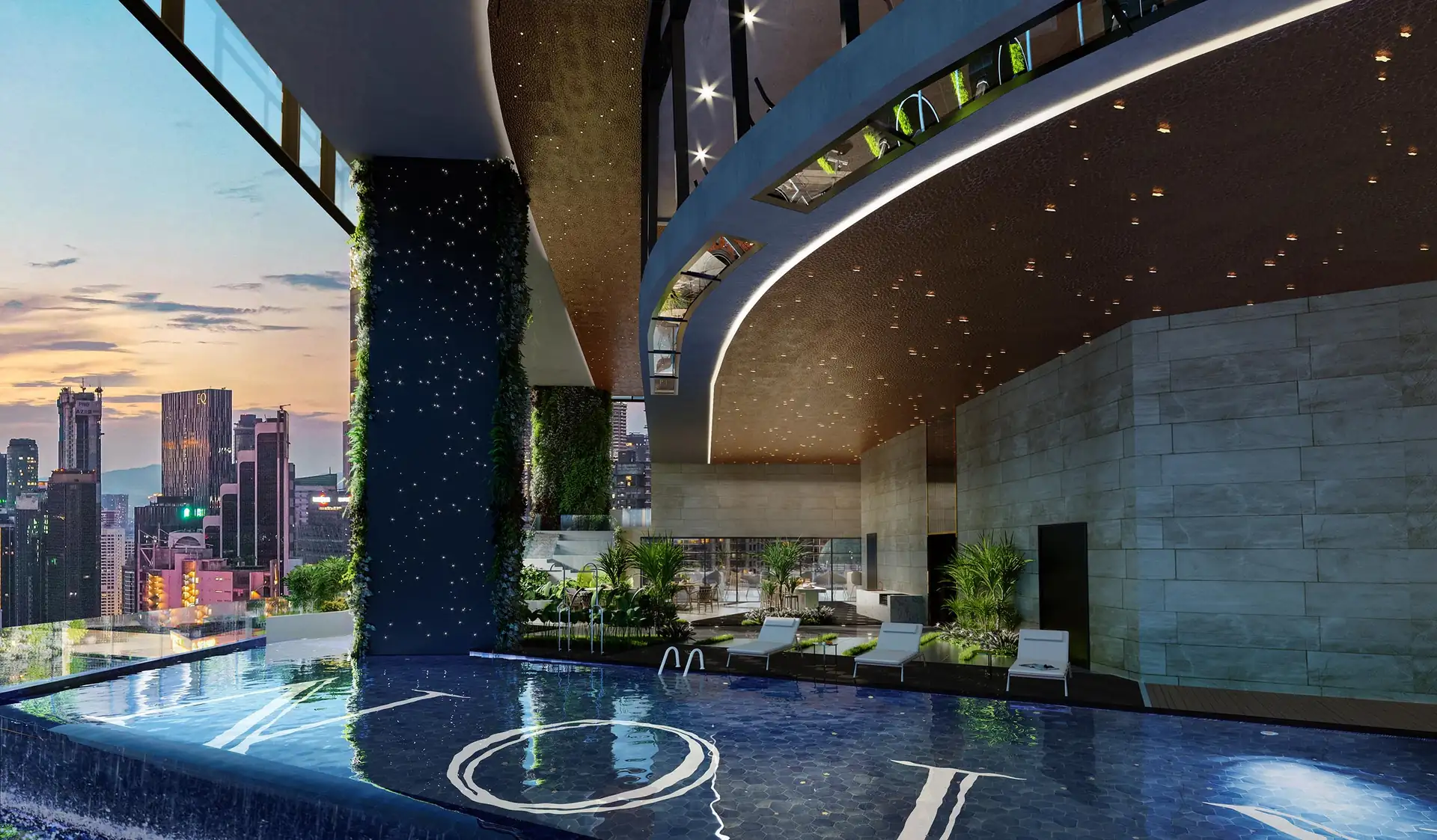 Orion Residence infinity pool